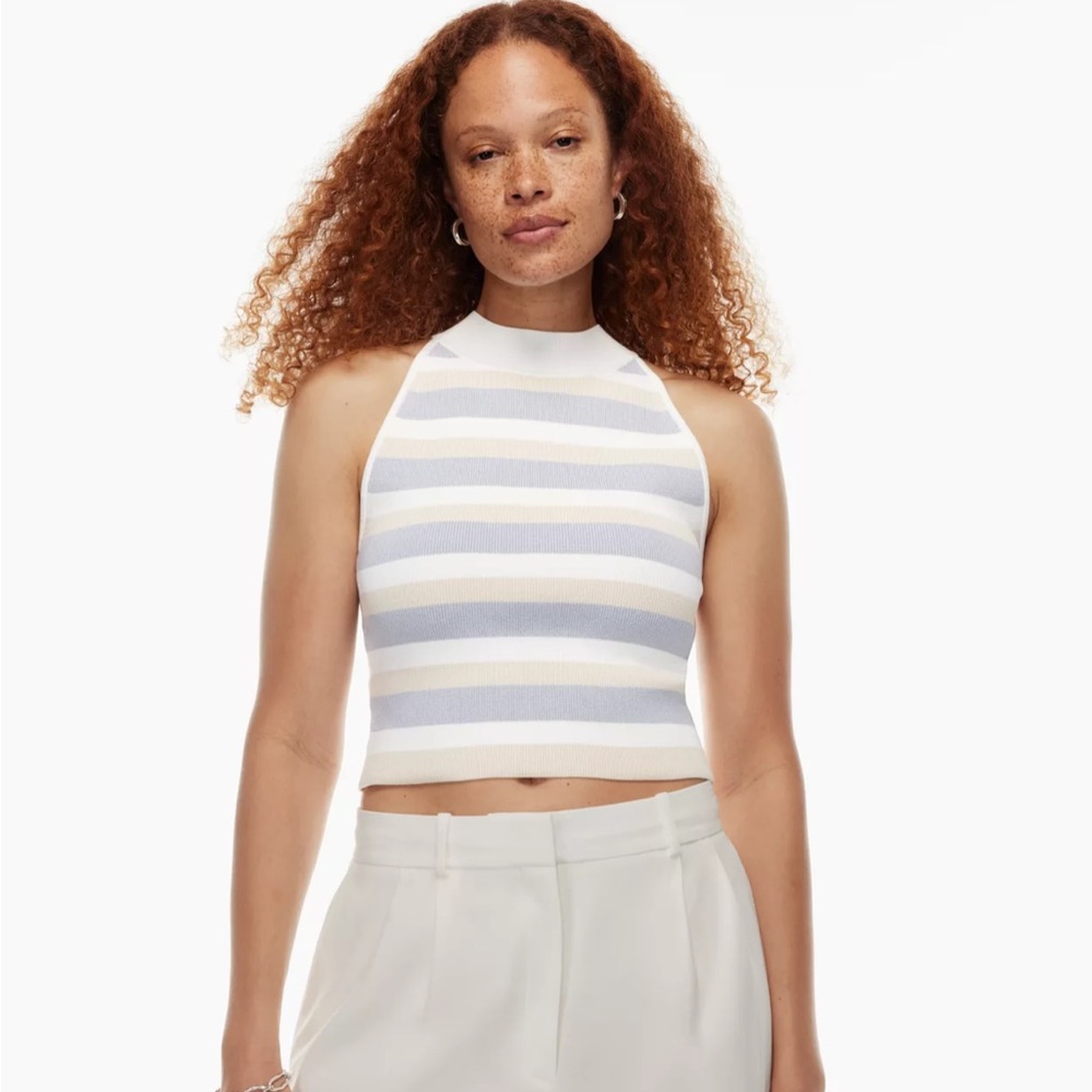 Aritzia Babaton Halter Top M